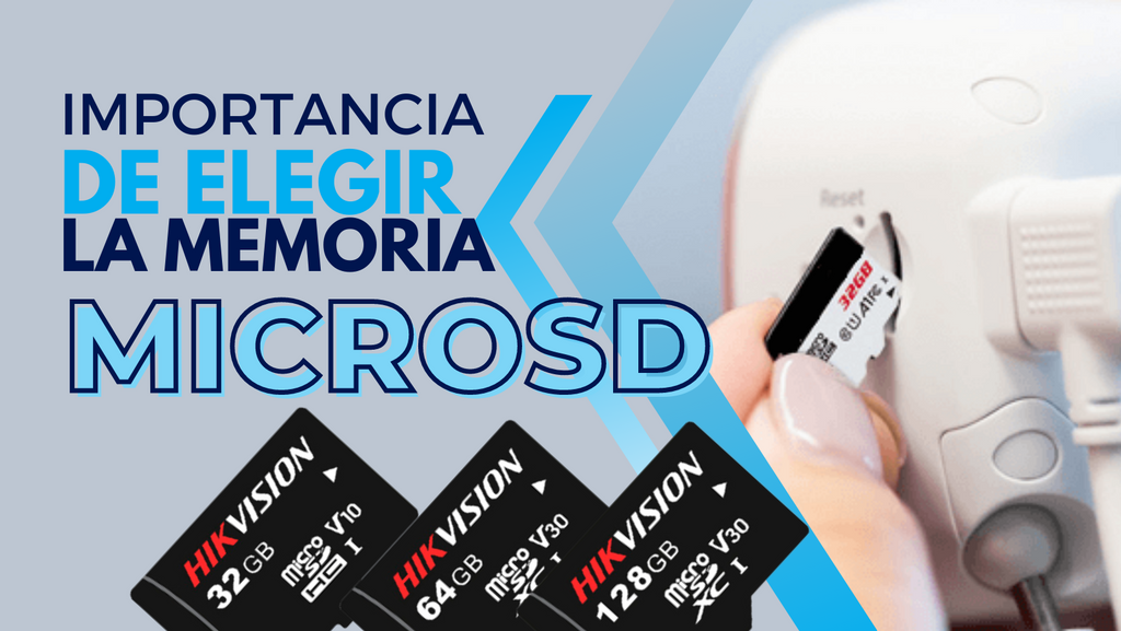 ¿Por qué es importante seleccionar una buena tarjeta microSD para grabar CCTV?