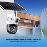 Protege tu Hogar con Energía Solar: Cámara de Seguridad 4G Doble Lente con Panel Solar