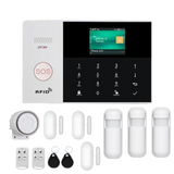 KIT DE ALARMA RA-R405: Sistema de alarma para el hogar, dispositivo inalámbrico de red Dual de 433MHz, WiFi, GSM, GPRS
