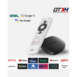 ONN WATCH 4K Google TV Control Remoto con Control de Voz Dolby Audio