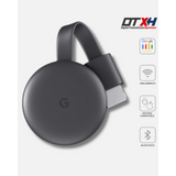 GOOGLE CHROMECAST 3 GENERACIÓN Transmite Espectáculos, Música, Fotos y Deportes a tu TV