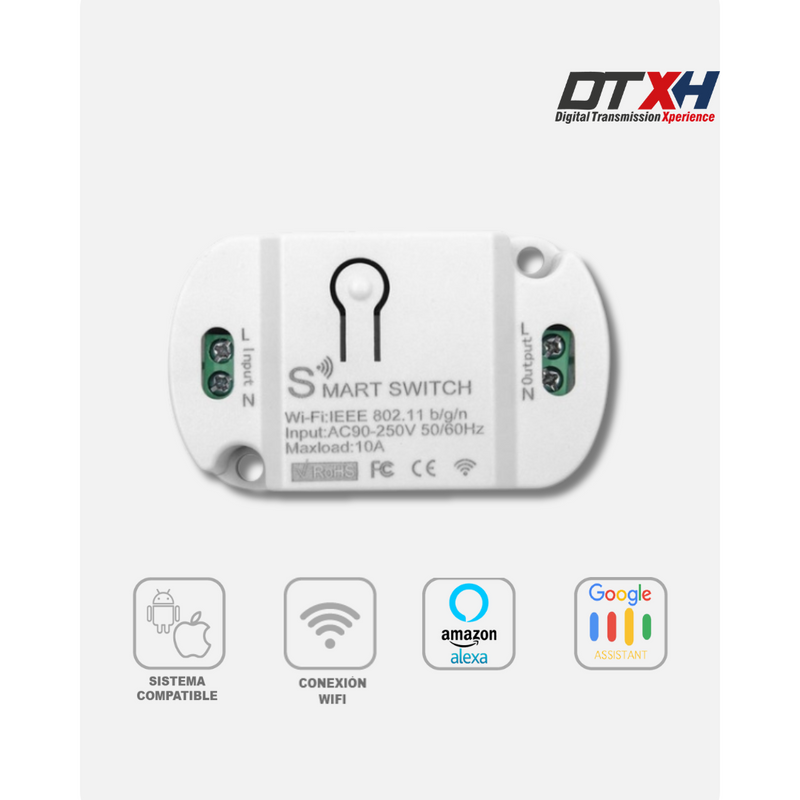INTERRUPTOR INTELIGENTE SMART SWITCH - Imagen 2