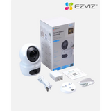 Cámara de Seguridad EZVIZ H7C Dual – Doble Lente 2K+ con Visión 360° y AI Inteligente