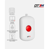 BOTÓN DE PÁNICO: Activa la alarma de seguridad con solo un clic en caso de emergencia o el ingreso de intrusos