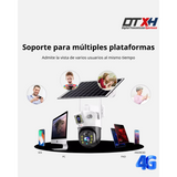 Protege tu Hogar con Energía Solar: Cámara de Seguridad 4G Doble Lente con Panel Solar