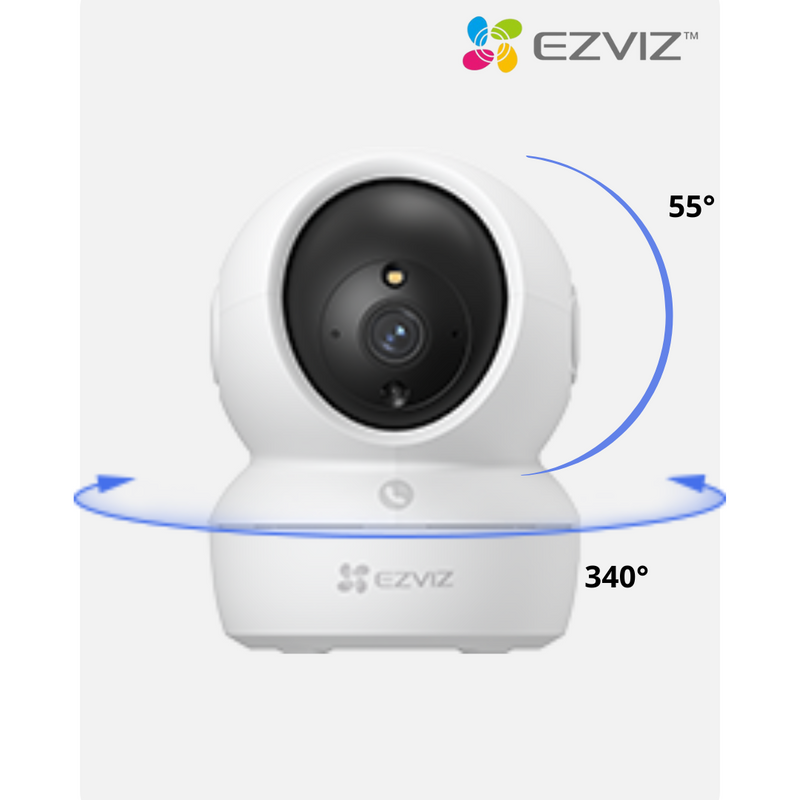Protege tu Hogar con Claridad Confiable: Cámara WiFi Inteligente EZVIZ H6C-R105 3MPX