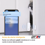 SENSOR MAGNÉTICO DE APERTURA DE PUERTAS VENTANAS: Sensor inteligente wifi