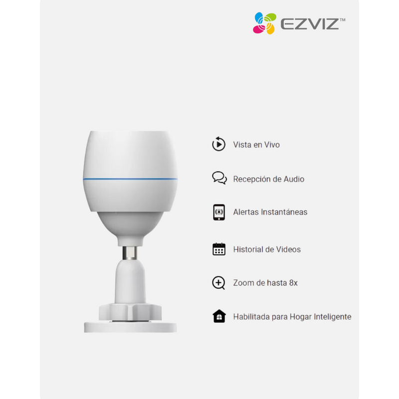 Protege tu Hogar con la Cámara de Seguridad WiFi EZVIZ C3TN para Exteriores – Resistencia y Claridad Inigualables