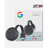 GOOGLE CHROMECAST 3 GENERACIÓN Transmite Espectáculos, Música, Fotos y Deportes a tu TV