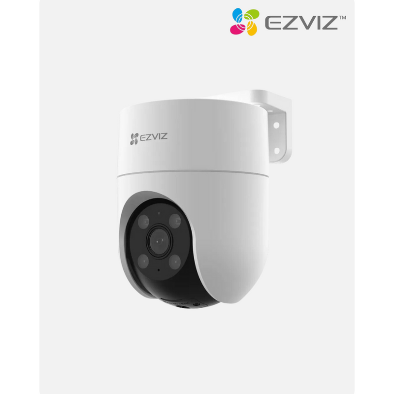 Cámara de Seguridad EZVIZ H8c: Protección Panorámica 360° con Inteligencia Artificial