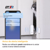 SENSOR MAGNÉTICO DE APERTURA DE PUERTAS VENTANAS: Sensor inteligente wifi